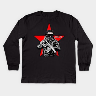 Subcomandante Marcos Kids Long Sleeve T-Shirt